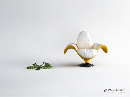创意香蕉椅设计 